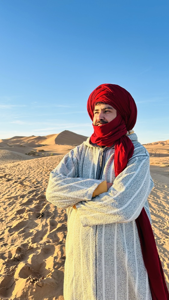 Omar, Guía-conductor de Excursiones al Desierto